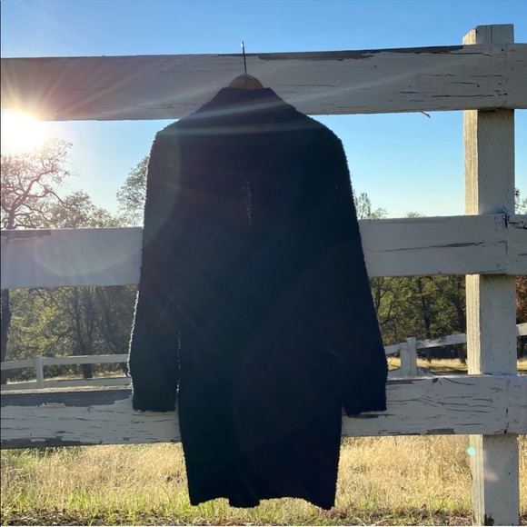 SOLD | Vintage | Long Oversized Bouche Knit Cardigan - Picture 13 of 16